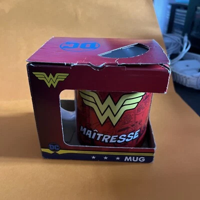Mug Wonder Woman Maîtresse L’authentique by DC Comics, neuf - Photo 1/4