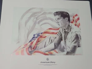ELVIS PRESLEY~ AMERICAN GLORY~ FINE ART~ 16 X20~ UNFRAMED - Bild 1 von 4