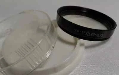 a UV Protection-1x LZOS Russian 49x0.75mm Vintage Light Filter for Lens 1238 - Image 1 of 2