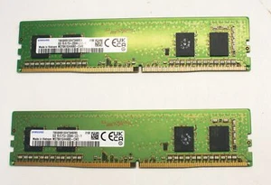 Samsung 16GB (2X8GB) DDR4 3200 MHz PC4-25600 DIMM Desktop Memory RAM M378A1G4... - Picture 1 of 3