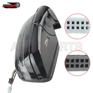 Driver Rear View Door Mirror Black Gloss For MERCEDES ML350 GL450 2010-2012 - Picture 1 of 12