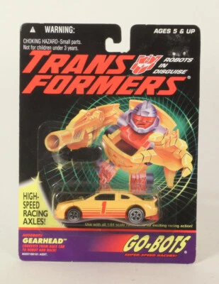 Transformers G2 Generation 2 Go-Bots Gear Head Hasbro 1994 - Image 1 of 2