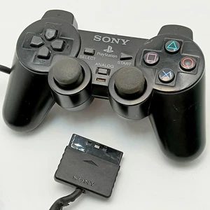 Controller PS2 DualShock 2 Sony Playstation Originale Funzionante Leve Ottime - Foto 1 di 13