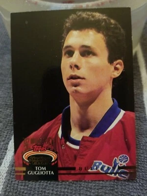 1992-93 STADIUM CLUB TOM GUGLIOTTA RC WASHINGTON BULLETS #288 020522VVV - Image 1 of 4