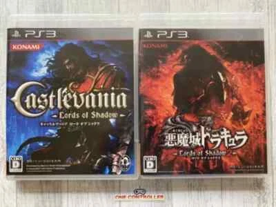 SONY PlayStation 3 PS3 Castlevania Lords of Shadow 1 & 2 Series set From Japan - Image 1 of 4