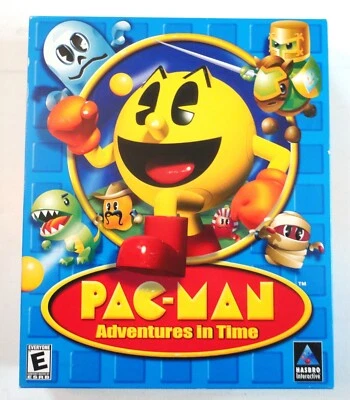 2000 Factory Sealed Pac-Man: Adventures in Time Big Box PC Video Game Hasbro - Image 1 of 4