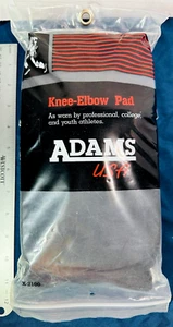 1 pair Adams Youth combo knee or elbow pad 14" Length Black X-2100 (G) - Picture 1 of 4