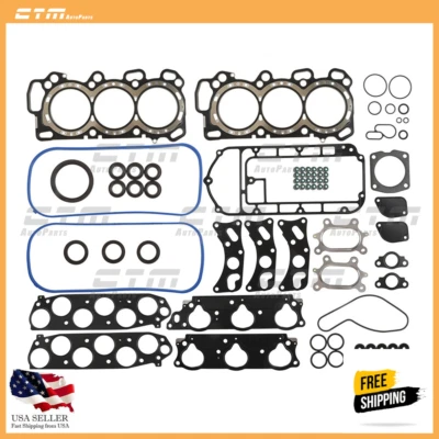 Set Engine Gasket Sets for Honda Odyssey Acura TL Pilot Ridgeline MDX 2003-2006 - Image 1 of 4