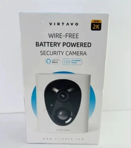 VIRTAVO Überwachungskameras kabellos Outdoor, batteriebetrieben LJH10 Doppelpack 2 - Bild 1 von 5