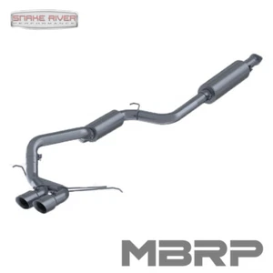 MBRP 3" ESCAPE PARA FORD FOCUS ST 2013-2018 2,0 L ECOBOOST DOBLE SALIDA ALUMINIZADO - Imagen 1 de 4