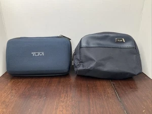 TUMI für Delta Blue Hart- und Weichschalen Zubehörkoffer Kulturbeutel Reisetasche leer - Bild 1 von 13