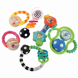 Kaplan Early Learning Baby Grasp & Explore Textured Rattle Set - Picture 1 of 3