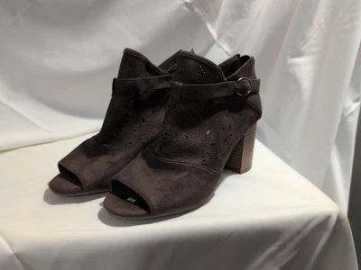  Auténticos botines American Heritage punta abierta nuevos, pegatinas en ellos talla 8,5 Foto 1 de 4