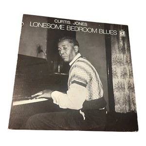 Curtis Jones Lonesome Bedroom Blues EX/VG+ Texas Blues LP Delmark DL-605 1962 - Picture 1 of 4