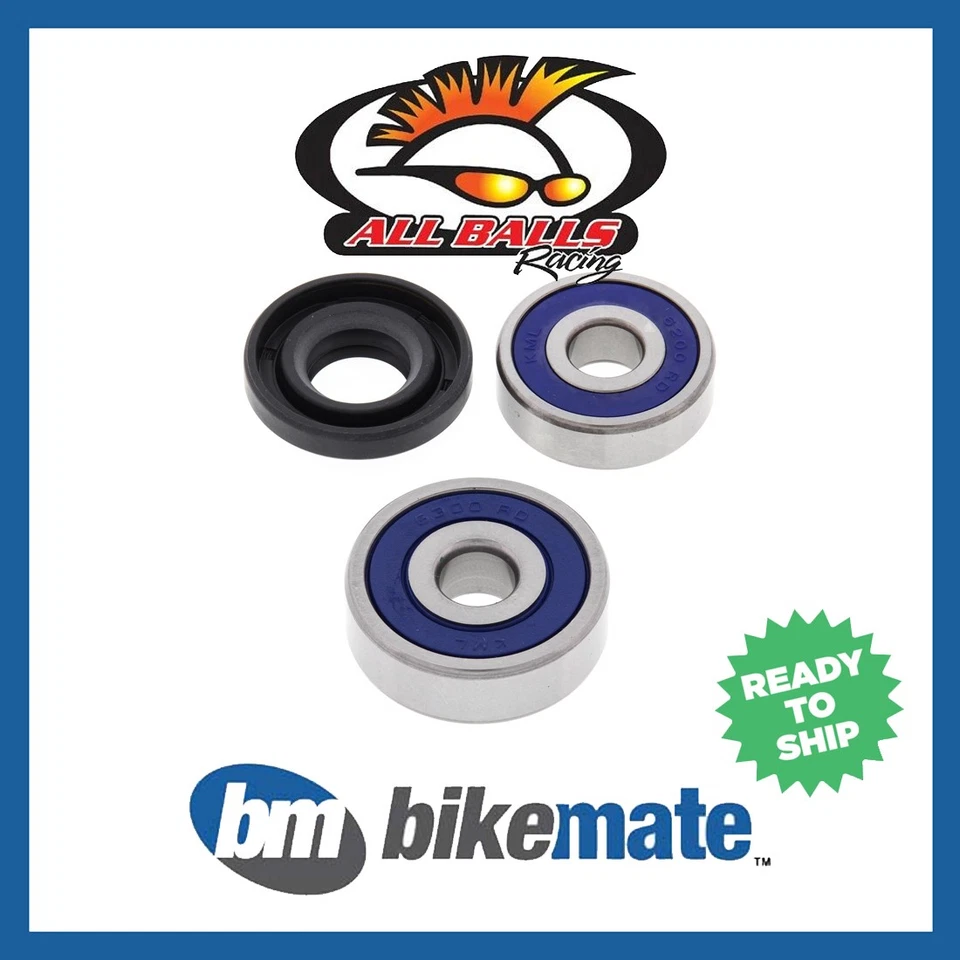 Kit de juntas de cojinetes de rueda delanteros para Suzuki TM 75 1975 1976 1977 Foto 1 de 2