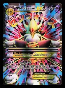 Carta Pokémon M Alakazam EX 118/124 Full Art Fates Collide - Foto 1 di 2