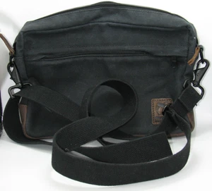 NutSac Mag-Satch 11" schwarz Umhängetasche Tasche iPad Tablet gewachstes Canvas - Bild 1 von 6