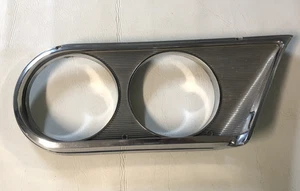 1964 Chrysler New Yorker Left Head Light Bezel - Picture 1 of 6