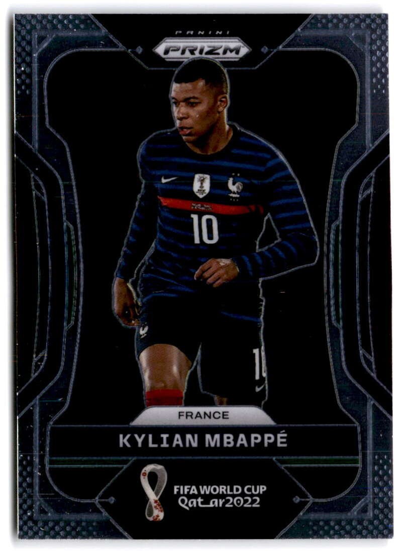 2022 Panini Prizm World Cup Qatar Kylian Mbappé #101 for