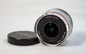 Brightin Star 10 mm F5.6 APS-C obiettivo grandangolare Fisheye MF per Fuji Fujifilm X - Foto 1 di 6