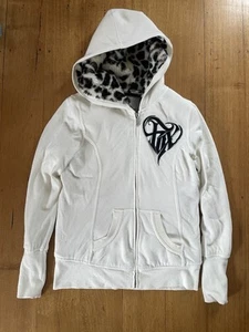 Fox Racing Sasquatch Hoodie Faux Fur Lined - Women's - Large White Winter jacket - Picture 1 of 10