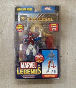 Marvel Legends Giant Man BAF Series Captain Britain 2006 NIP Toy Biz X-Men Mint - Picture 1 of 5