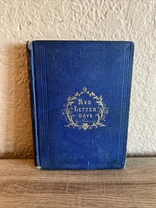 Red-Letter Days In Applethorpe By  Gail Hamilton 1866 Antique Hardcover - Picture 1 of 14