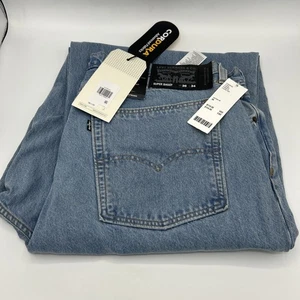 NEW Levi's Strauss Super Baggy Skateboarding Denim Jeans Blue Mens Size 36x34 - Picture 1 of 6