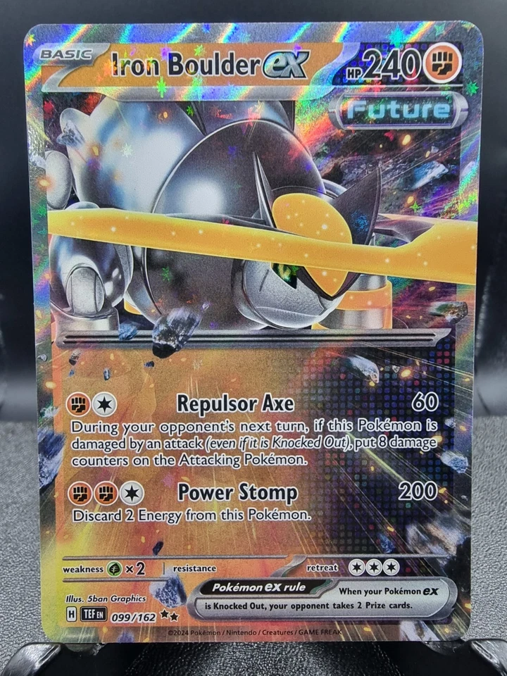Iron Boulder ex -  099/162 Double Rare SV05: Temporal Forces - Image 1 of 1