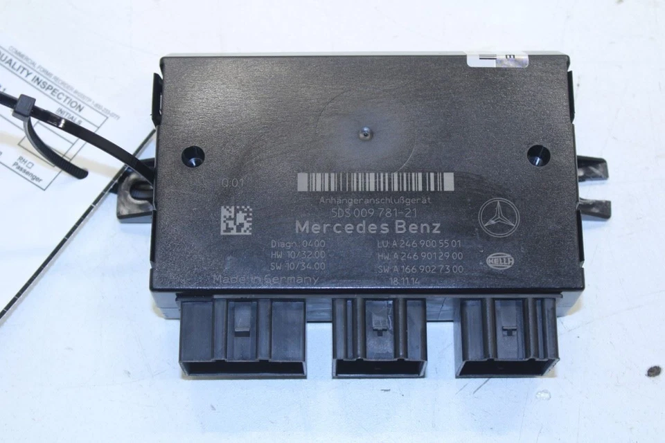 Módulo de controle de reboque reboque reboque reboque reboque Mercedes-Benz ML350 2006-2015 V246-900-55-01  - Imagem 1 de 4