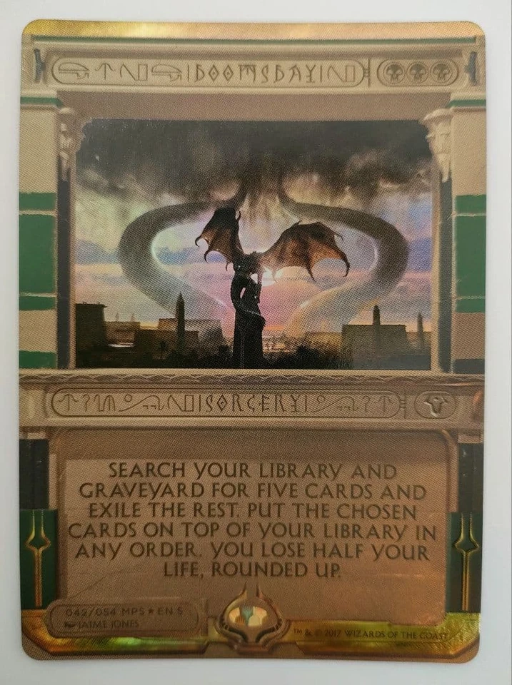 Last Judgment Foil Card Masterpiece NM Rare Collectible - Image 1 of 2