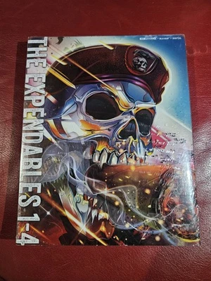 Expendables 1-4 Collection (Steelbook) (Walmart Exclusive) 4K Ultra HD + Blu-Ray - Image 1 of 4
