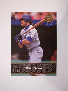 1993 Gold Leaf Rookies #4 MIKE PIAZZA (Los Angeles Dodgers) RC - MT! WOW! L@@K! - Picture 1 of 1