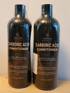 Infina Essentials Kohlensäure Shampoo/Conditioner Set für Männer und Frauen - - Bild 1 von 4