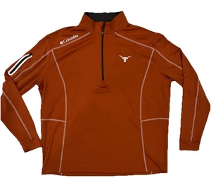 Camisa pulóver de golf Texas Longhorns Columbia UTX escopeta 1/4 cremallera para hombre XL - Imagen 1 de 12