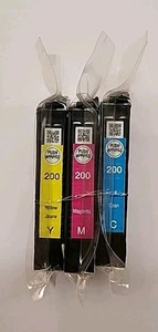 Original Epson T200-520 C M Y Tintenpatrone | EXP 12/2025 | Neu Versiegelt - Bild 1 von 4