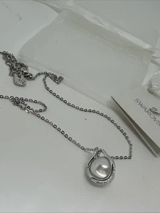 36. Collar de perlas de Swarovski con detalles de cristal 15-17” ¡Perfecto! - Imagen 1 de 7