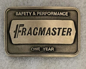 Vintage - FRACMASTER -  Belt Buckle - Safety & Performance (Made in USA) - Bild 1 von 3