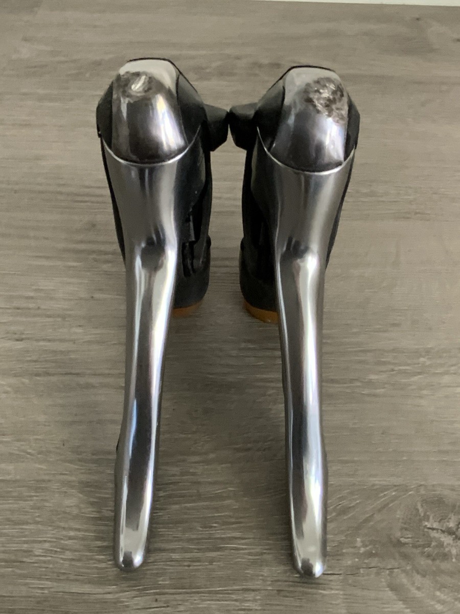 SHIMANO 10 SPEED シフター シルバー/ブラック Shimano Deore XT 10-Speed Shifter Set (I-Spec) - Doug's