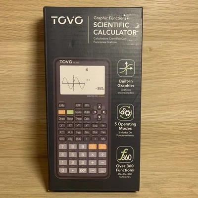 TOVO Scientific Calculator with Graphing Functions, Multiple Modes, 360 Function - Image 1 of 4