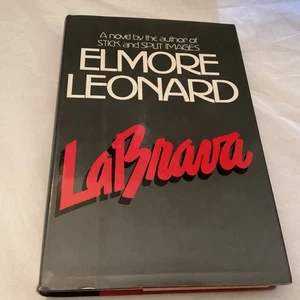 LA BRAVA BY ELMORE LEONARD RARE SIGNED AND DATED 1ST EDITION 1983 EDGAR WINNER - Foto 1 di 4