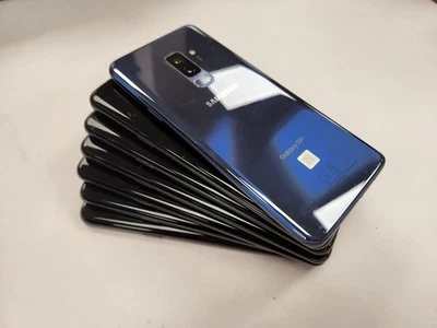 Lote de 7 Desbloqueado Samsung Galaxy S9+ SM-G965U 64GB Negro Usado **LEER** Foto 1 de 4