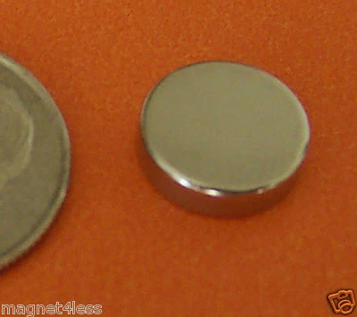 Applied Magnets® 20 Piece 3/8" x 1/10" Grade N42 Neodymium Disc Magnets