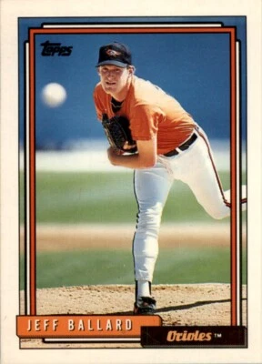 1992 Topps MLB Jeff Ballard #104 - Image 1 of 2
