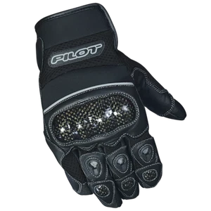 NEW PILOT BLACK SUPER MESH GLOVE MOTORCYCLE GLOVE 990A0-21226-*** - Picture 1 of 1