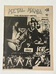 Metal Mania #14 1984 Metallica, Black Sabbath, Raven, Scorpions Michael Schenker - Bild 1 von 6