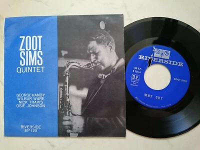 ZOOT SIMS QUINTET Même *60s RIVERSIDE EP 120* - Photo 1/2