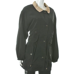 Braetan Women's Classic Parka Jacket Black Mid-Length Size Medium M - Picture 1 of 8