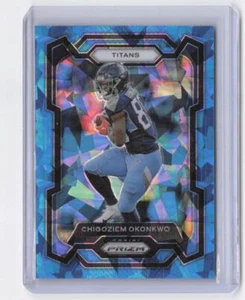 2023 Panini Prizm Chigoziem Okonkwo #288 Blue Ice #/99 - Picture 1 of 2