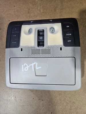 2012 ACURA TL, LUZ DE TETO FRONTAL SOBRE A CABEÇA E INTERRUPTOR DE TETO SOLAR  - Imagem 1 de 2